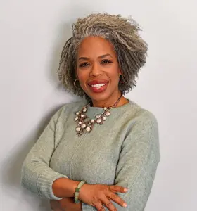 Kiné Corder - Kiné Corder's keynotes provide practical mental health strategies for maximizing happiness while serving clients, helping professionals achieve work-life balance and stronger client engagement.